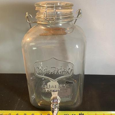 Glass Drink Dispenser
