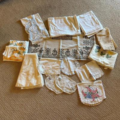 TABLECLOTHS, PILLOWCASES AND MORE