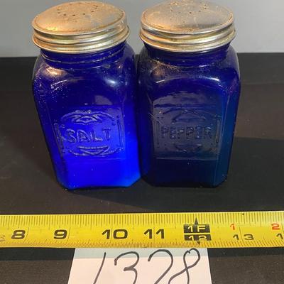 Cobalt Blue Salt and Pepper Lot