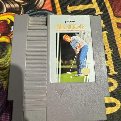 1985 Nintendo Rev-A Konami Jack Nicklaus video game