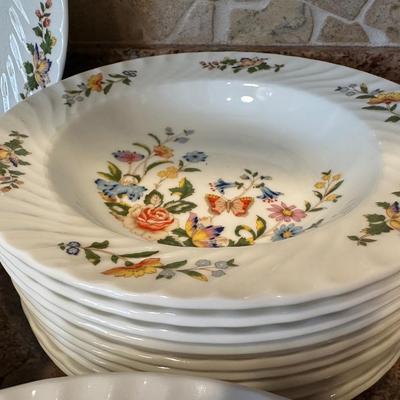 Vintage AYNSLEY Bone China Dinnerware