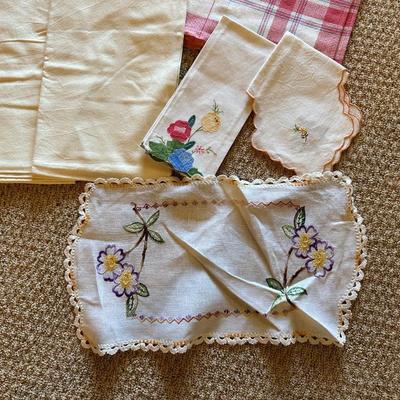 HANDMADE DOILIES, FLOUR SACK TOWELS, APRONS AND MORE