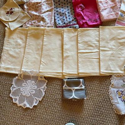 HANDMADE DOILIES, FLOUR SACK TOWELS, APRONS AND MORE
