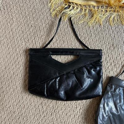 3 PURSES & 2 SCARVES