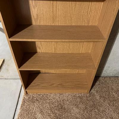 2 BOOK SHELVES