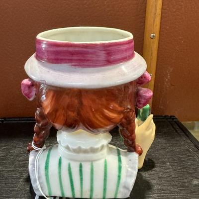 Lady - Girl head vase