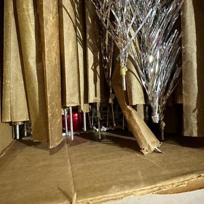 VINTAGE 4 FOOT ALUMINUM CHRISTMAS TREE