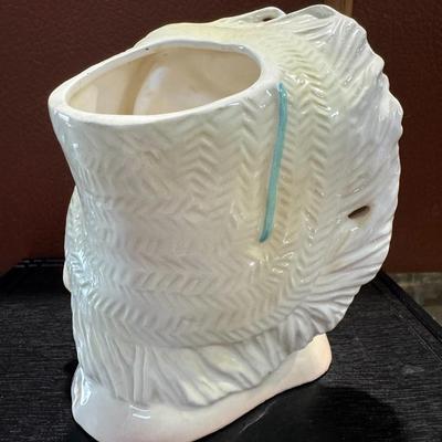 Whimsical head vase