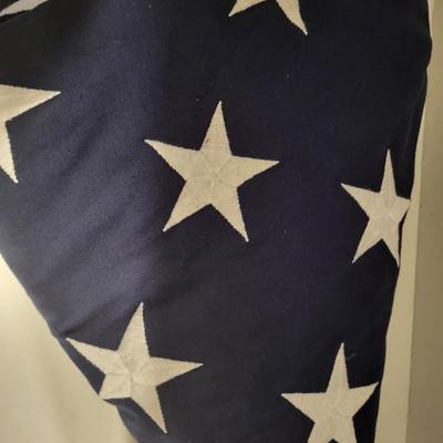 MEMORIAL SIZE USA CLOTH FLAG