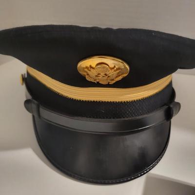 MILITARY HAT AND JACKET WITH MEDALS