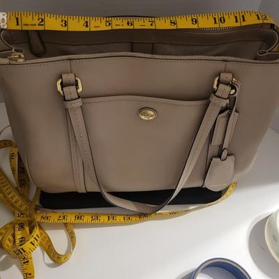 COACH PEYTON LEATHER JORDAN DOUBLE ZIP PURSE