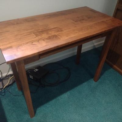 Wood Finish Writing or Office Worktable
