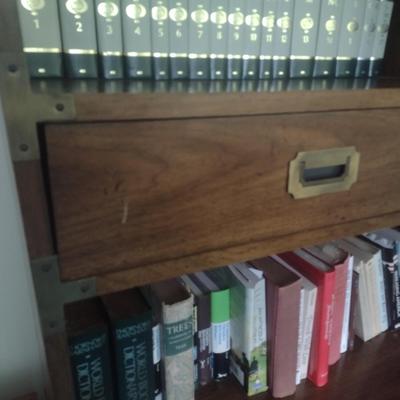 Bernhardt Desk with Book Hutch (No Contents)