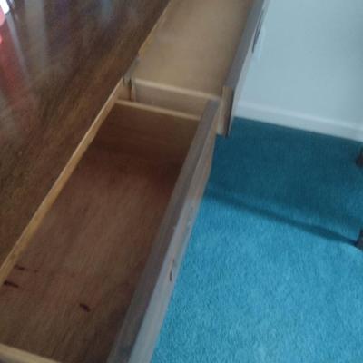 Bernhardt Desk with Book Hutch (No Contents)