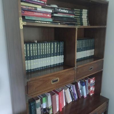 Bernhardt Desk with Book Hutch (No Contents)