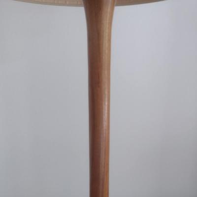 Bobby Phillips Original Wood Turned Fluted Post Table Lamp with Shade