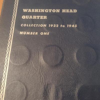 Washington Head Silver Quarter Collection 1932-1945