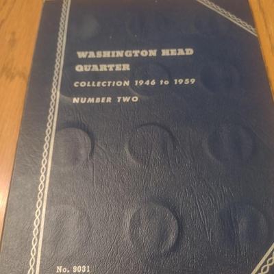 Washington Head Silver Quarter Collection 1946-1959