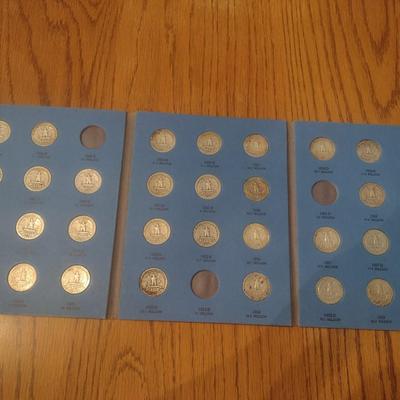 Washington Head Silver Quarter Collection 1946-1959