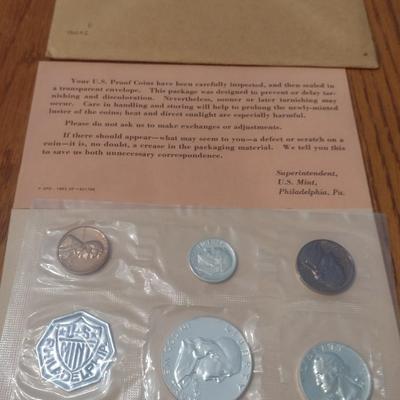 1962 U. S. Mint Proof Coin Set