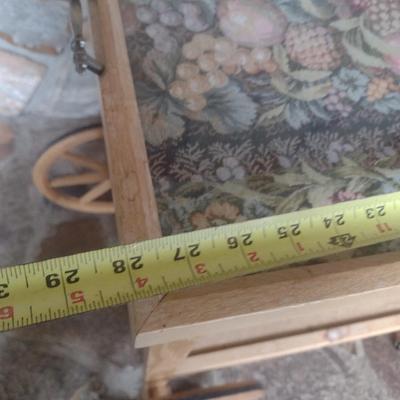 Wood Butler Top Tea Cart