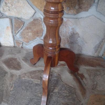 Bobby Phillips Original Wood Turned Side Table