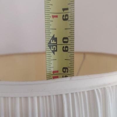 Bobby Phillips Original Turned Wood Fluted Post Floor Lamp with Shade Choice A