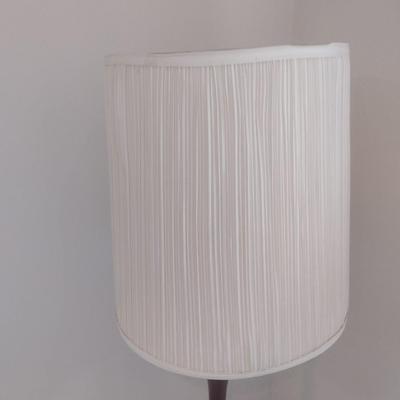 Bobby Phillips Original Turned Wood Fluted Post Floor Lamp with Shade Choice A