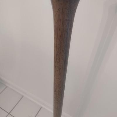Bobby Phillips Original Turned Wood Fluted Post Floor Lamp with Shade Choice D