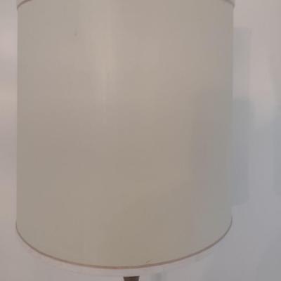 Bobby Phillips Original Turned Wood Fluted Post Floor Lamp with Shade Choice D