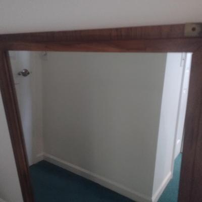 Wood Framed Wall Mirror