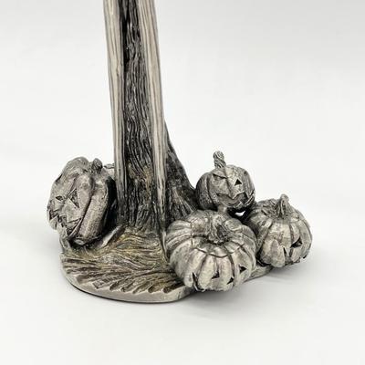 TOUCHSTONE PICTURES ~ Pewter Nightmare Before Christmas Jack Skellington Candelabra