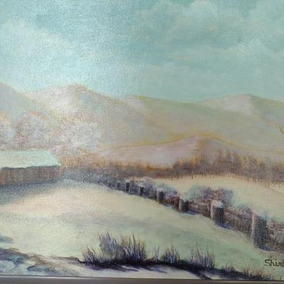 Original Art on Canvas by Shirley Phillips