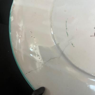Retro Guido Gambone X Cantagalli Italian Ceramic Plates (GB-MG)