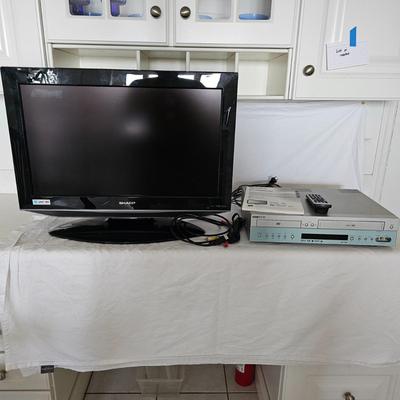 Sharp 26" HDTV + GoVideo DVD/VCR Combo (LR-JS)