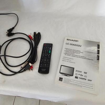 Sharp 26" HDTV + GoVideo DVD/VCR Combo (LR-JS)