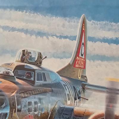 'Fortresses Under Fire' by Keith Harris Print (LR-JS)