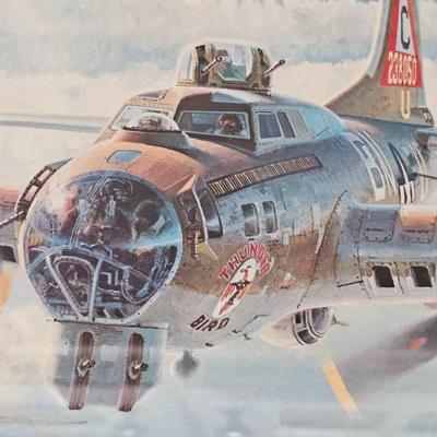 'Fortresses Under Fire' by Keith Harris Print (LR-JS)