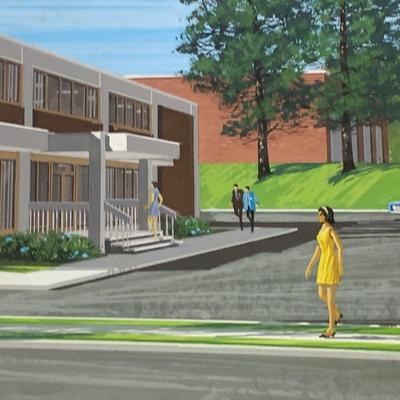 1970s Original Building Design Architects Drawings