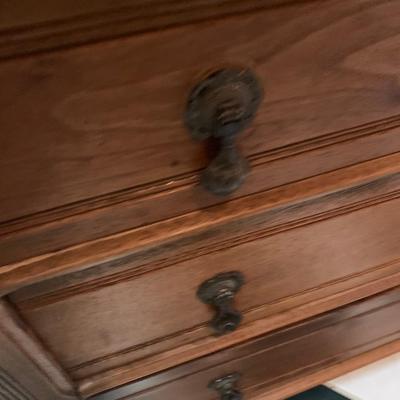 Antique Marble Top Cottage Dresser