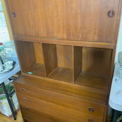 MCM Teak China Cabinet