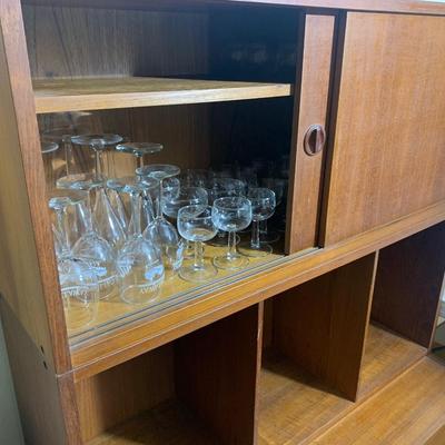 MCM Teak China Cabinet