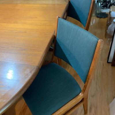 MCM Teak Dining Table & Chairs