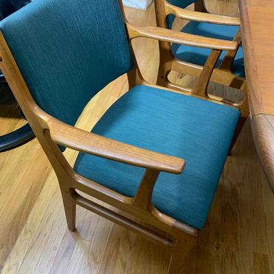 MCM Teak Dining Table & Chairs