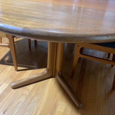 MCM Teak Dining Table & Chairs