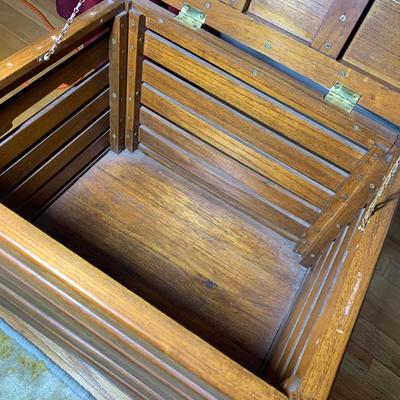 Hand Made Side Table / Magazine & Book Storage