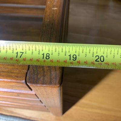 Hand Made Side Table / Magazine & Book Storage