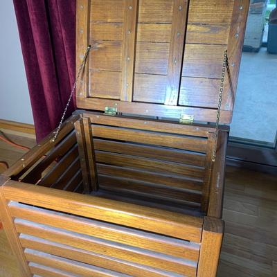 Hand Made Side Table / Magazine & Book Storage