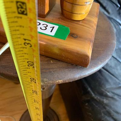 Handmade Lamp - Watering Pump w/ Plant Stand/Table