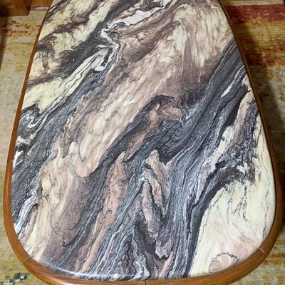 MCM Marble Top Coffee Table